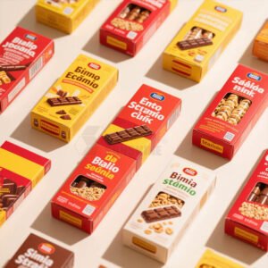 Factory Direct Snack Food Box Packaging for Nuts Chips Cookies Gift Paper Boxes